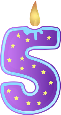 bougie d'anniversaire - fête - loisirs - smiley émoticône émoji cartoon clipart illustration - artémotic
