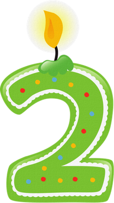 bougie d'anniversaire - fête - loisirs - smiley émoticône émoji cartoon clipart illustration - artémotic