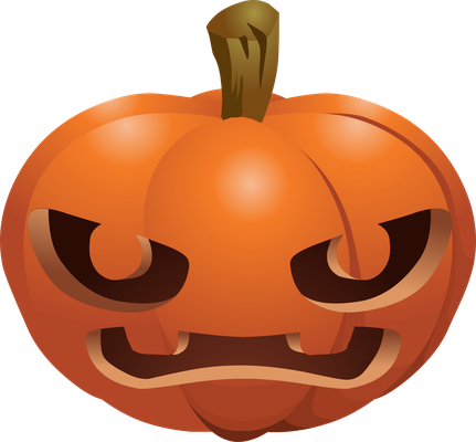 citrouille halloween - fête - loisirs - smiley émoticône émoji cartoon clipart illustration - artémotic
