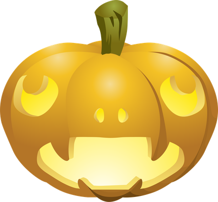 citrouille halloween - fête - loisirs - smiley émoticône émoji cartoon clipart illustration - artémotic
