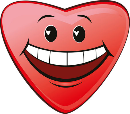 cœur saint-valentin - fête - loisirs - smiley émoticône émoji cartoon clipart illustration - artémotic