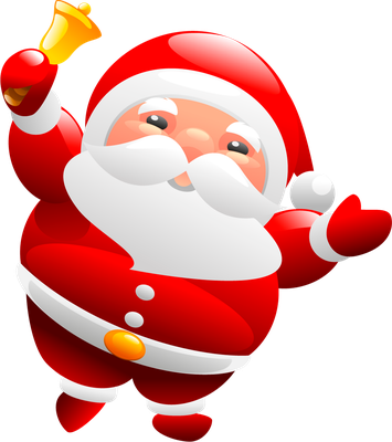 père noël - fête - loisirs - smiley émoticône émoji cartoon clipart illustration - artémotic