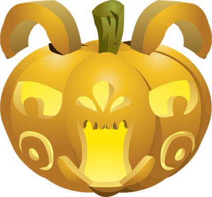 citrouille halloween - fête - loisirs - smiley émoticône émoji cartoon clipart illustration - artémotic
