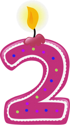 bougie d'anniversaire - fête - loisirs - smiley émoticône émoji cartoon clipart illustration - artémotic