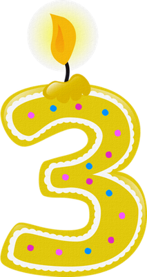 bougie d'anniversaire - fête - loisirs - smiley émoticône émoji cartoon clipart illustration - artémotic