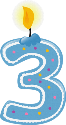 bougie d'anniversaire - fête - loisirs - smiley émoticône émoji cartoon clipart illustration - artémotic