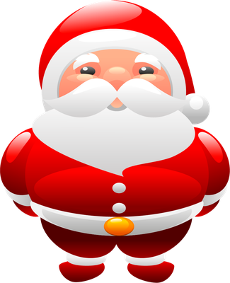 père noël - fête - loisirs - smiley émoticône émoji cartoon clipart illustration - artémotic