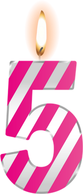 bougie d'anniversaire - fête - loisirs - smiley émoticône émoji cartoon clipart illustration - artémotic