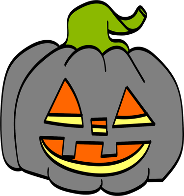 citrouille halloween - fête - loisirs - smiley émoticône émoji cartoon clipart illustration - artémotic