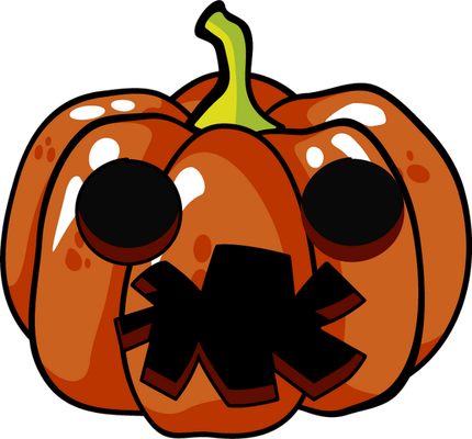 citrouille halloween - fête - loisirs - smiley émoticône émoji cartoon clipart illustration - artémotic