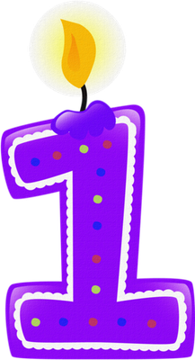 bougie d'anniversaire - fête - loisirs - smiley émoticône émoji cartoon clipart illustration - artémotic