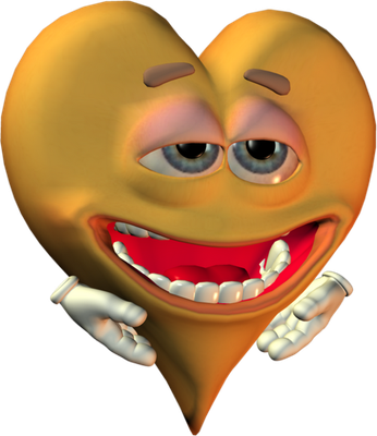 cœur saint-valentin - fête - loisirs - smiley émoticône émoji cartoon clipart illustration - artémotic