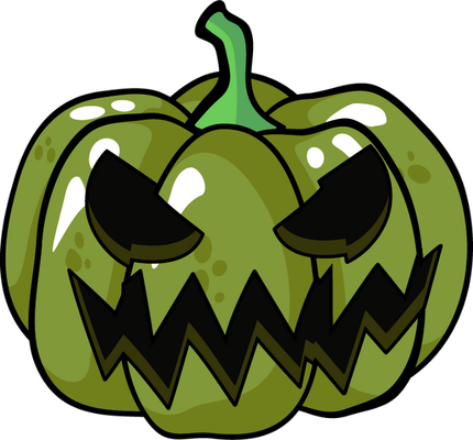 citrouille halloween - fête - loisirs - smiley émoticône émoji cartoon clipart illustration - artémotic
