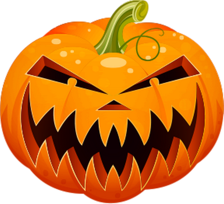 citrouille halloween - fête - loisirs - smiley émoticône émoji cartoon clipart illustration - artémotic
