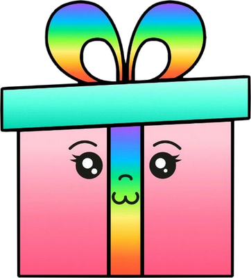 cadeau - fête - loisirs - smiley émoticône émoji cartoon clipart illustration - artémotic