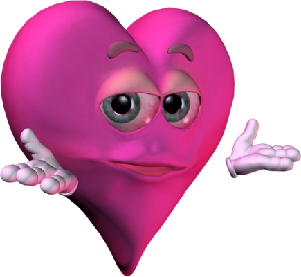 cœur saint-valentin - fête - loisirs - smiley émoticône émoji cartoon clipart illustration - artémotic