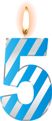 bougie d'anniversaire - fête - loisirs - smiley émoticône émoji cartoon clipart illustration - artémotic