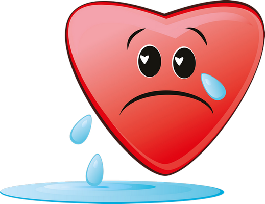 cœur saint-valentin - fête - loisirs - smiley émoticône émoji cartoon clipart illustration - artémotic