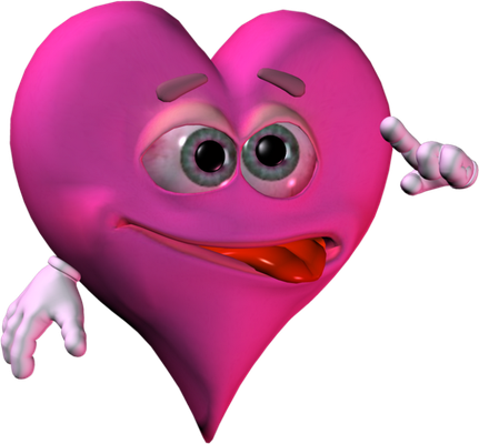 cœur saint-valentin - fête - loisirs - smiley émoticône émoji cartoon clipart illustration - artémotic