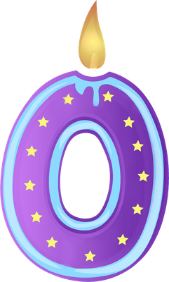 bougie d'anniversaire - fête - loisirs - smiley émoticône émoji cartoon clipart illustration - artémotic