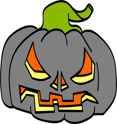 citrouille halloween - fête - loisirs - smiley émoticône émoji cartoon clipart illustration - artémotic