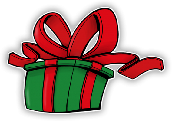 cadeau - fête - loisirs - smiley émoticône émoji cartoon clipart illustration - artémotic