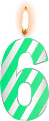 bougie d'anniversaire - fête - loisirs - smiley émoticône émoji cartoon clipart illustration - artémotic