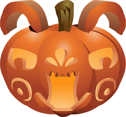 citrouille halloween - fête - loisirs - smiley émoticône émoji cartoon clipart illustration - artémotic