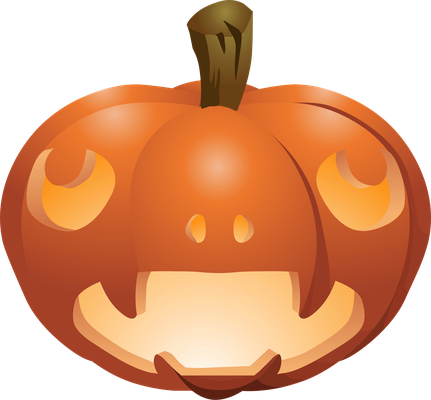 citrouille halloween - fête - loisirs - smiley émoticône émoji cartoon clipart illustration - artémotic