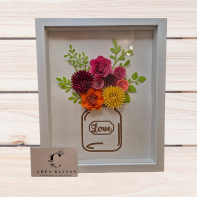 Créa'rlysan | Sandrine Gilsoul à Heyd | Création d'objets personnalisés - Cadre