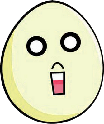 œuf - restauration - alimentation - smiley émoticône émoji cartoon clipart illustration - artémotic