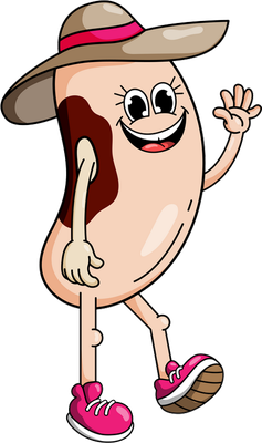 saucisse - restauration - alimentation - smiley émoticône émoji cartoon clipart illustration - artémotic
