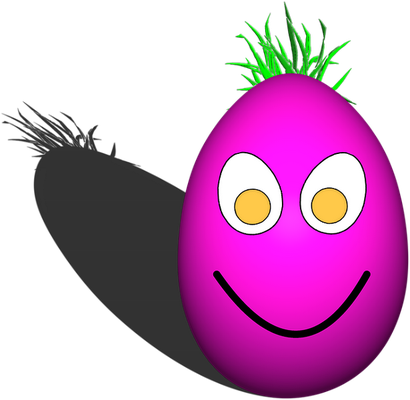 œuf - restauration - alimentation - smiley émoticône émoji cartoon clipart illustration - artémotic