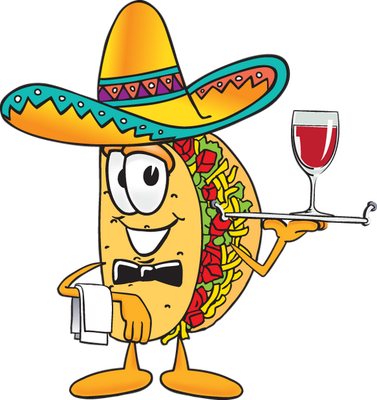 taco - restauration - alimentation - smiley émoticône émoji cartoon clipart illustration - artémotic