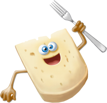 fromage - restauration - alimentation - smiley émoticône émoji cartoon clipart illustration - artémotic