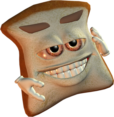 pain - restauration - alimentation - smiley émoticône émoji cartoon clipart illustration - artémotic