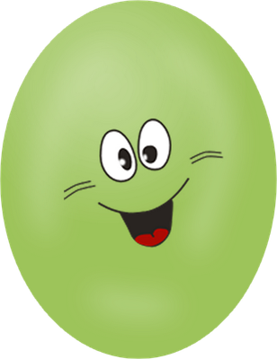 œuf - restauration - alimentation - smiley émoticône émoji cartoon clipart illustration - artémotic