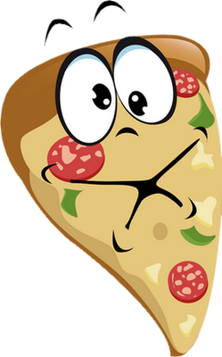 pizza - restauration - alimentation - smiley émoticône émoji cartoon clipart illustration - artémotic