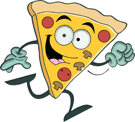 pizza - restauration - alimentation - smiley émoticône émoji cartoon clipart illustration - artémotic
