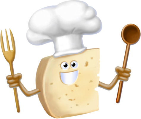 fromage - restauration - alimentation - smiley émoticône émoji cartoon clipart illustration - artémotic