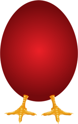 œuf - restauration - alimentation - smiley émoticône émoji cartoon clipart illustration - artémotic
