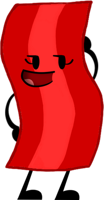 bacon - restauration - alimentation - smiley émoticône émoji cartoon clipart illustration - artémotic