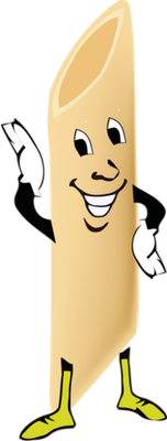 pâte - restauration - alimentation - smiley émoticône émoji cartoon clipart illustration - artémotic