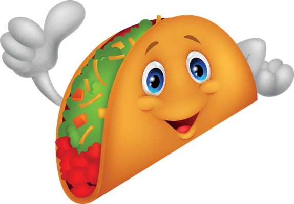 taco - restauration - alimentation - smiley émoticône émoji cartoon clipart illustration - artémotic