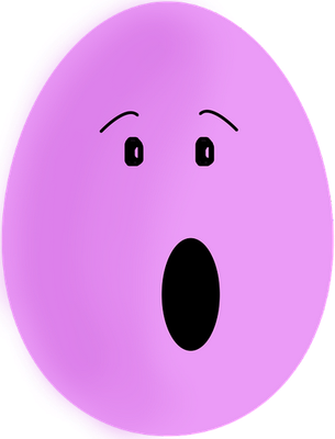 œuf - restauration - alimentation - smiley émoticône émoji cartoon clipart illustration - artémotic