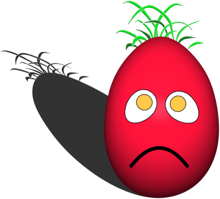 œuf - restauration - alimentation - smiley émoticône émoji cartoon clipart illustration - artémotic