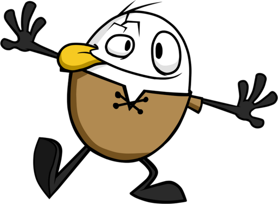 œuf - restauration - alimentation - smiley émoticône émoji cartoon clipart illustration - artémotic