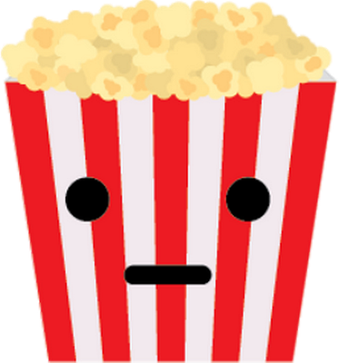 pop-corn - restauration - alimentation - smiley émoticône émoji cartoon clipart illustration - artémotic