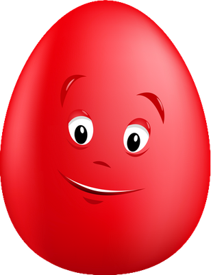 œuf - restauration - alimentation - smiley émoticône émoji cartoon clipart illustration - artémotic