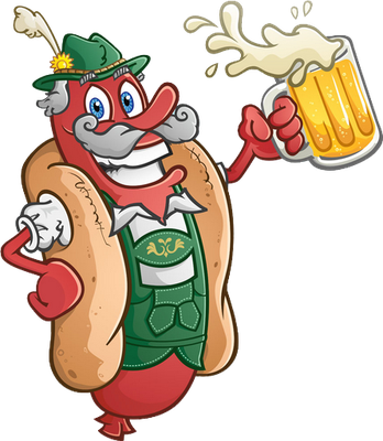 hot dog - restauration - alimentation - smiley émoticône émoji cartoon clipart illustration - artémotic